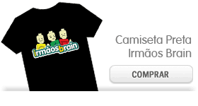 Camiseta Preta Irmãos Brain