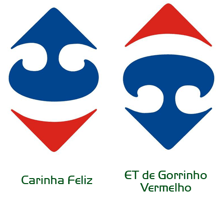 Logo Carrefour ET de Gorrinho Carinha Feliz