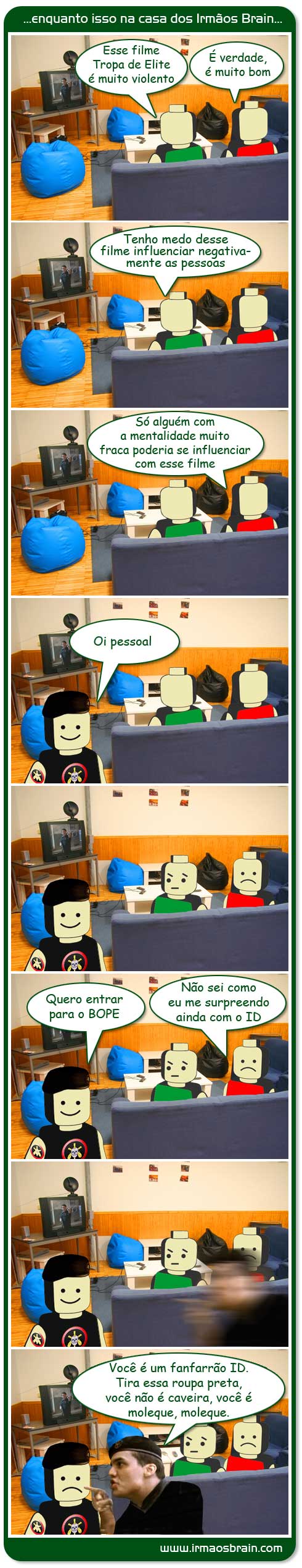 Lego Tropa de Elite Irmaos Brain