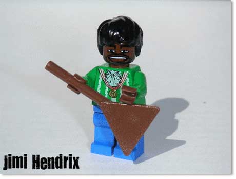 Jimi Hendrix Lego