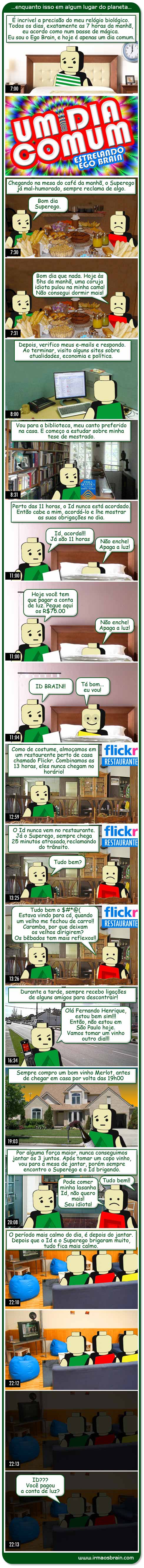 Um dia comum
