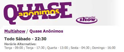 Quase Anônimos Multishow
