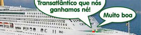 
       					Enquanto isso no Oceano Atlântico…