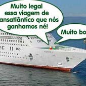 Enquanto isso no Oceano Atlântico…