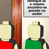 No pé da letra
