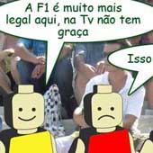 Irmãos Brain no GP Brasil de F1
